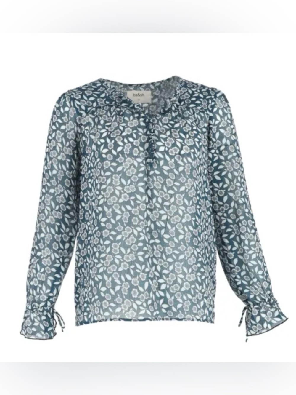 ba&sh | floral blouse | 4